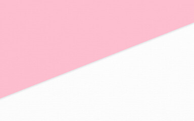 Abstract soft pink and white paper texture background  with pastel and vintage style.