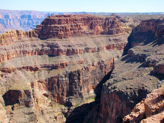 View of the Grand Canyon in Arizona 