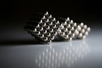 cubes billes aimantées