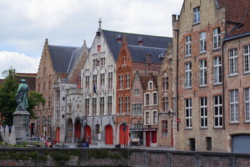 Naklejka premium Façade de Bruges