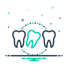Mix  icon for loose
