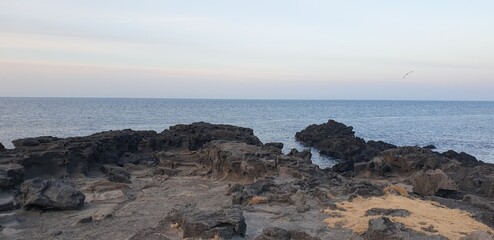 view of the sea from the sea