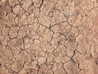 The ground has cracks in the top view for the background