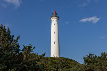 Fototapeta na wymiar Leuchtturm von Nörre Lyngvig