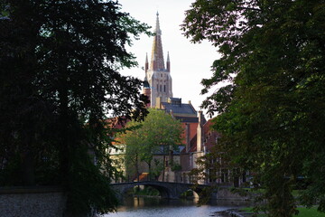 Aperçu de la ville de Bruges