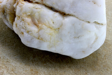 close-up of a rock detail 