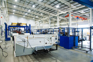 Bus production manufacture