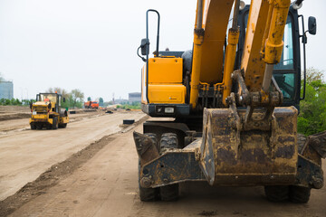 Repair of the old and construction of a new asphalt road