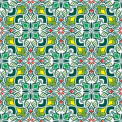 Ornamental mandala design abstract background. Seamless pattern