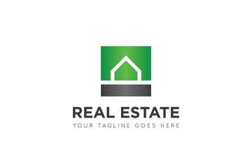 Real estate logo design template