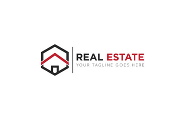 Real estate logo design template