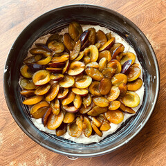 Kleiner Zwetschgenkuchen