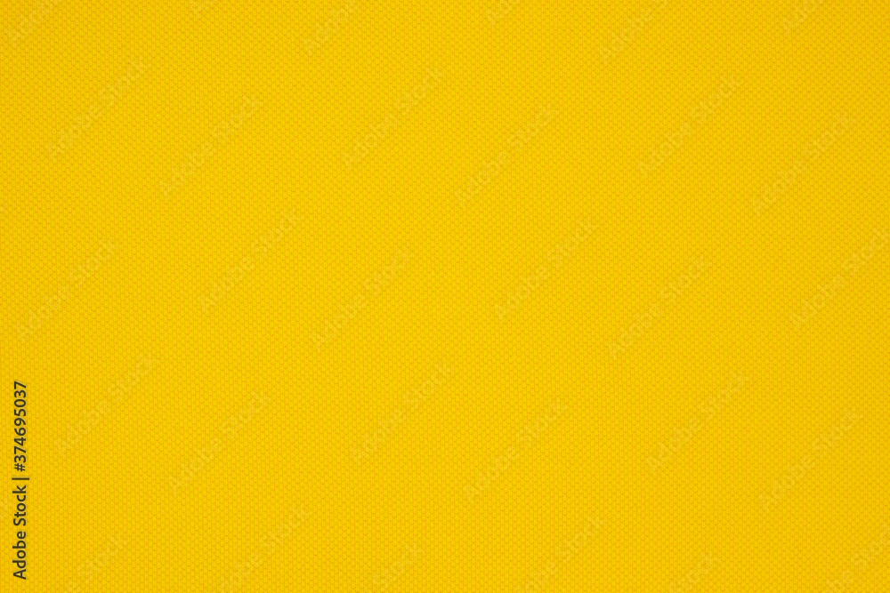 Poster yellow fabric background with copy space for texture can put the word.