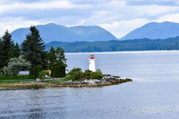 Leuchtturm Inside Passage Alaska