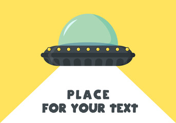 NLO, ufo, spaceship. © Little Monster 2070