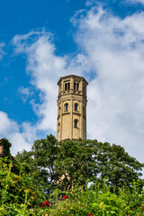 Fototapeta na wymiar old water tower in berlin, prenzlauer berg, germany