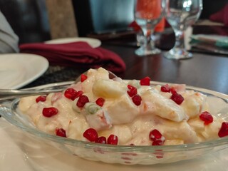Russian Salad with cream