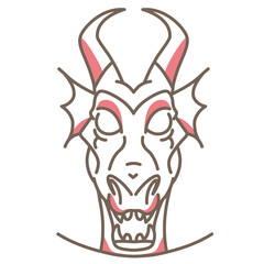 Isolated mouse chinese year animals icon - Vector