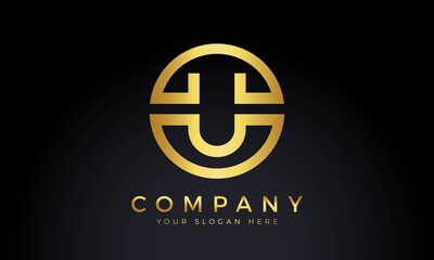 Obraz premium Initial Letter U Logo With Creative Modern Business Typography Vector Template. Creative Abstract Letter U Logo Design