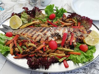 Fischspeise,  Kochkünste aus Bulgarien, Gebratener Fisch