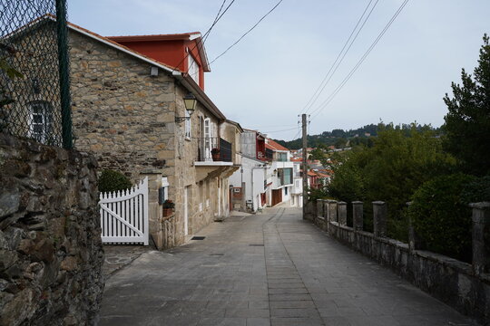 Redes, beautiful fishing village of Galicia,Spain