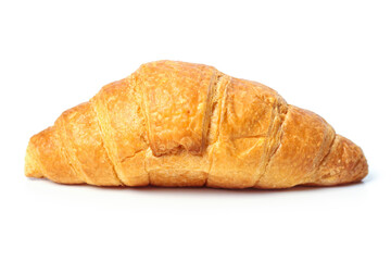 Croissant on white