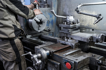 Modern automated factory for the manufacture, processing and milling of metal parts, pipes and...
