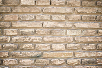 Old brick wall view