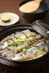 秋刀魚の炊き込みご飯