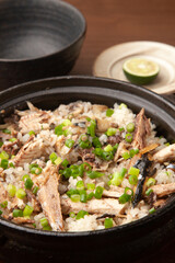 サンマの炊き込みご飯