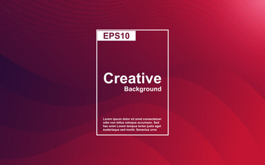 Trendy gradient design abstract geometric background with dynamic soft red color. Liquid and fluid vector layout template can use modern poster, digital presentation, business, landing page, banner