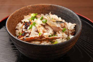 秋刀魚の炊き込みご飯