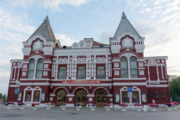 Samara. Building of the Samara academic drama theater named after M. Gorky