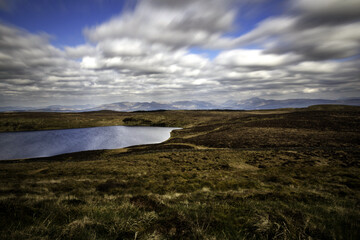 landscape with dramatic sky