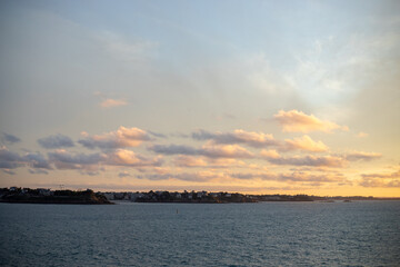 Sonnenuntergang in San Malo
