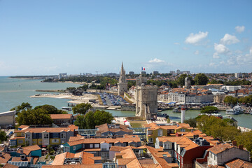 Blick über La Rochelle