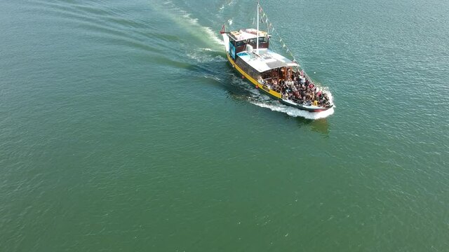 Old Port wine boat on the river