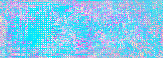 An abstract blue and purple halftone grunge background image.