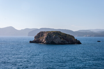 View of the Malgrats Islands