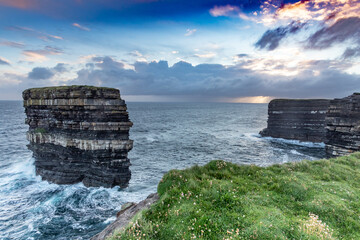 Sitting out in the wild Atlantic Ocean, Downpatrick Head is an area of unrivalled coastal beauty...