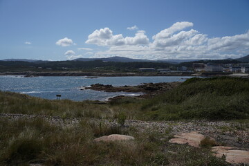 San Cibrao San Ciprian, coastal village of  Galicia, Spain