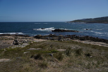 San Cibrao San Ciprian, coastal village of  Galicia, Spain