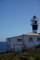 Coastal landscape in San Cibrao San Ciprian. Galicia, Spain
