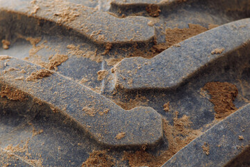 excavator and bulldozer at work on a construction quarter