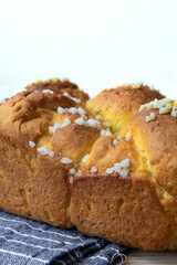 Delicious homemade brioche French recipe