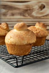 Delicious homemade brioches French recipe