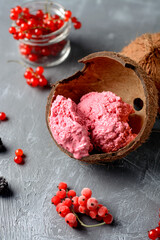 Berry ice-cream