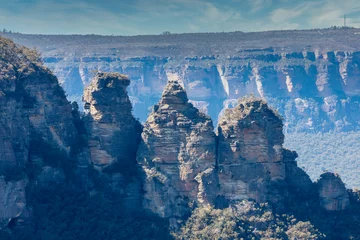 Photo sur Plexiglas Trois sœurs The Three Sisters rock formation in The Blue Mountains in Australia