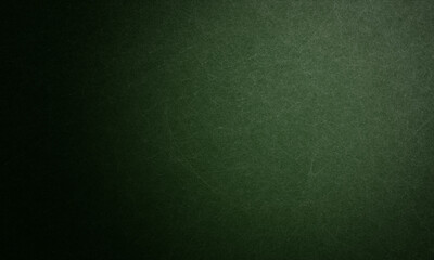 Elegant dark emerald green background with black shadow border and old vintage grunge texture design
