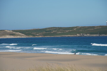Fototapeta na wymiar Beach in Valdovino. Ferrol Galicia,Spain